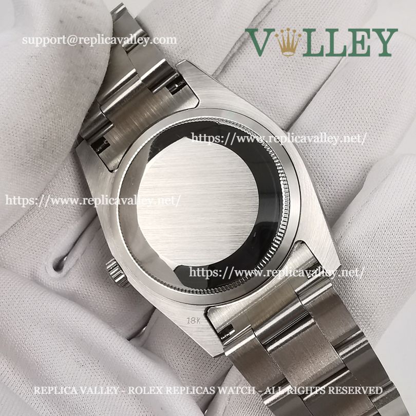 DJ36102 Rolex Datejust 116234 Black Roman Dial Oyster Bracelet