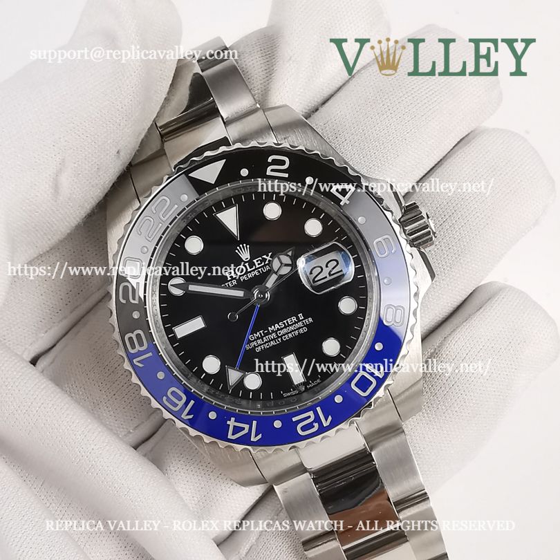 GM001 Rolex GMT-Master II 116710 Batman Ceramic Bezel