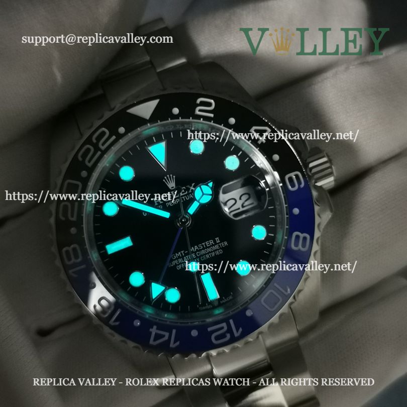 GM001 Rolex GMT-Master II 116710 Batman Ceramic Bezel
