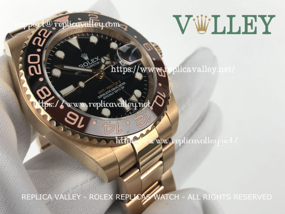 GM401 Rolex GMT-Master II 126715 Rootbeer Ceramic Bezel