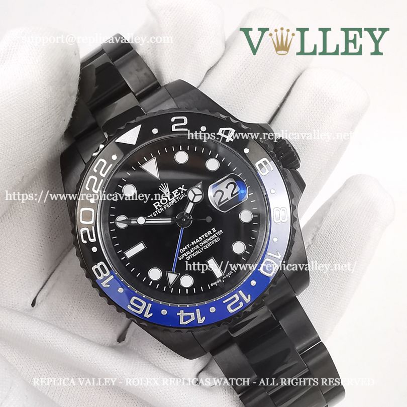 GM601 Rolex GMT-Master II 116710 Batman Oyster PVD Bracelet