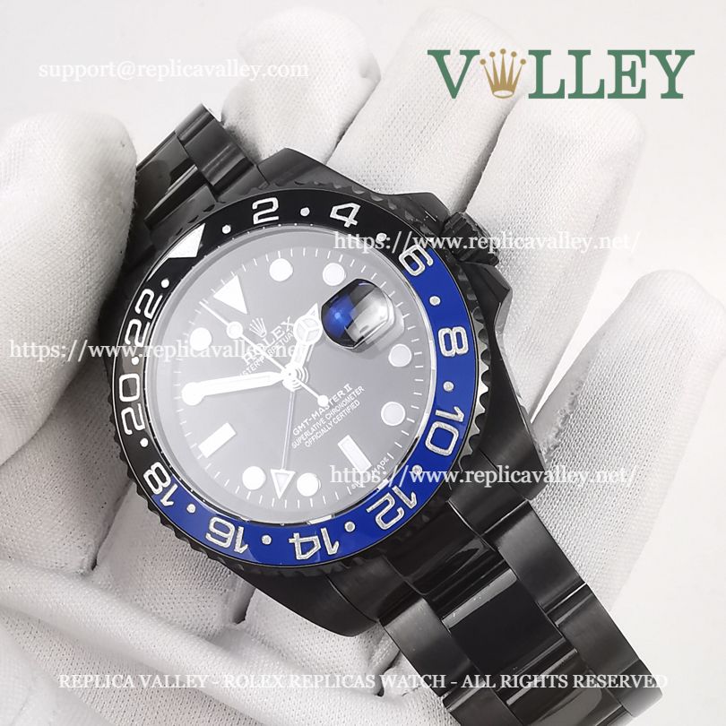 GM601 Rolex GMT-Master II 116710 Batman Oyster PVD Bracelet
