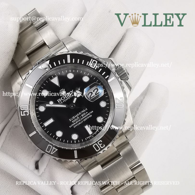 S101 Rolex Submariner 116610 Black Dial