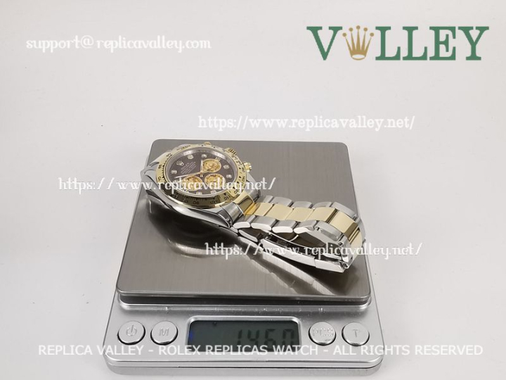 Rolex Daytona 116503 Two Tone Black Mother of Pearl Dial