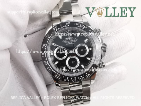 D104 Rolex Daytona 116500  Ceramic Bezel Black Dial