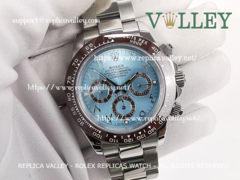 D105 Rolex Daytona 116506 Ice Blue Arabic Ice Blue Dial