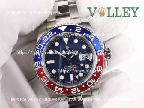 GM505 Rolex GMT-Master II 126719 Pepsi Oyster Bracelet Blue  Dial