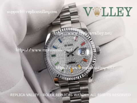 Rolex Day-Date la mejor calidad réplicas relojes 4833