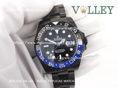 GM601 Rolex GMT-Master II 116710 Batman Oyster PVD Bracelet
