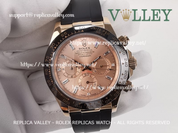 rose gold daytona replica