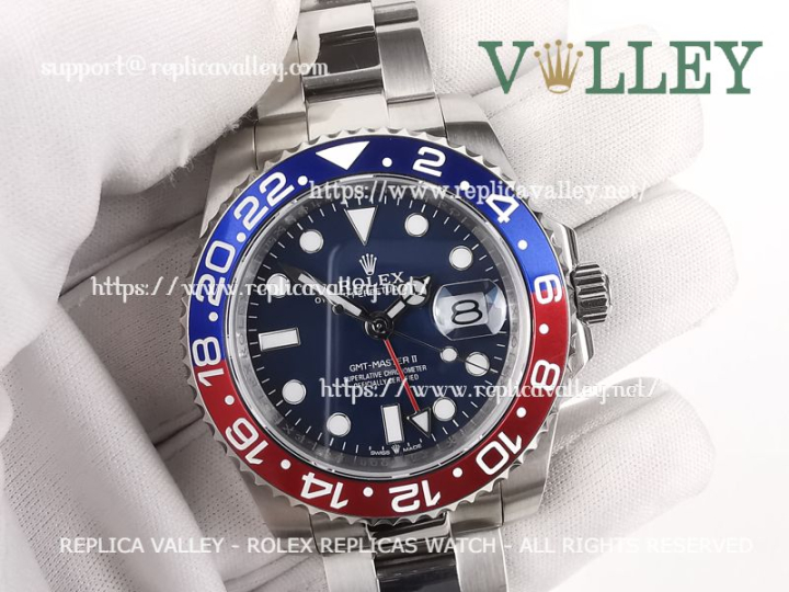 Rolex pepsi blue best sale dial