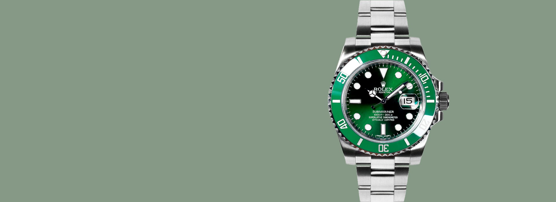 rolex replica green hulk