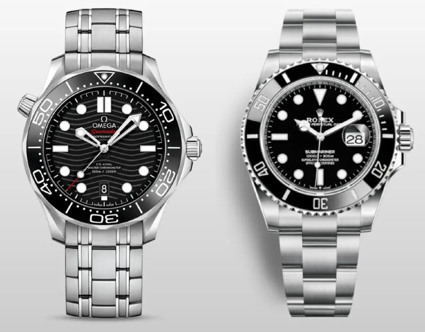 omega seamaster vs rolex submariner